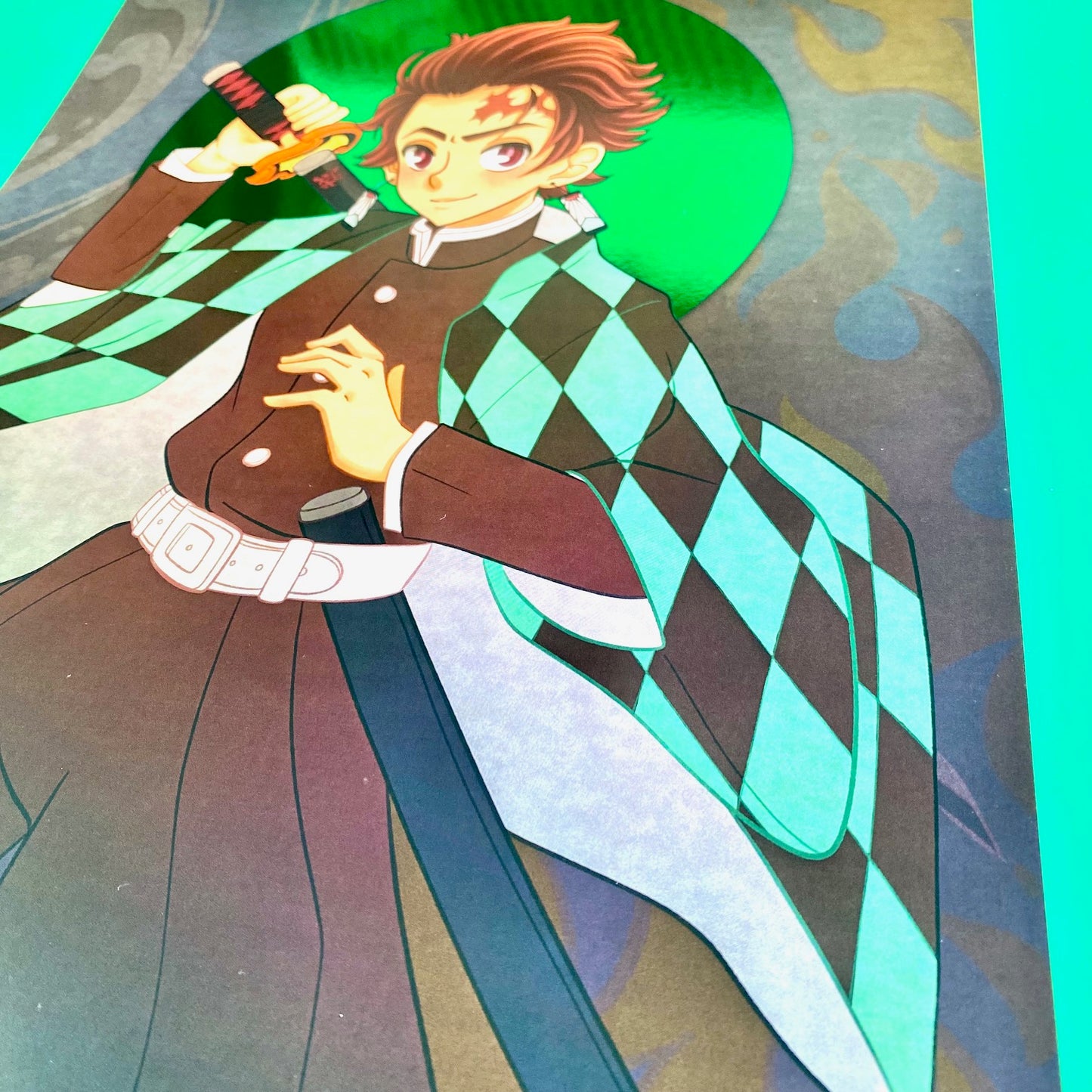 Tanjiro || Foil Print