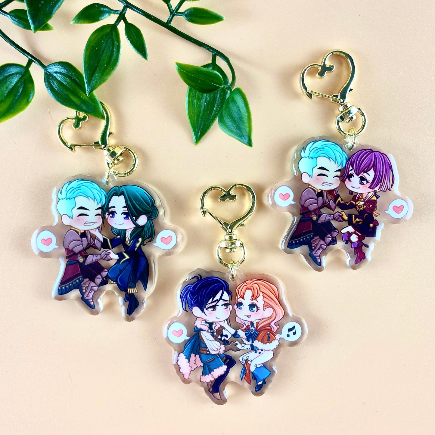 FE:3H Couples || Keychain